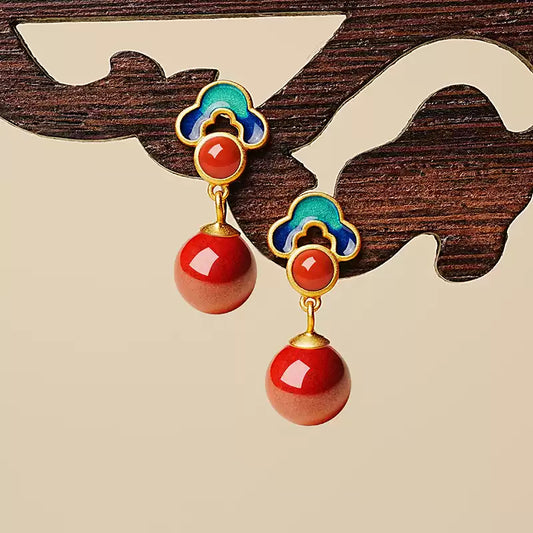 Palace Queen Earrings - Boost Your Fortune