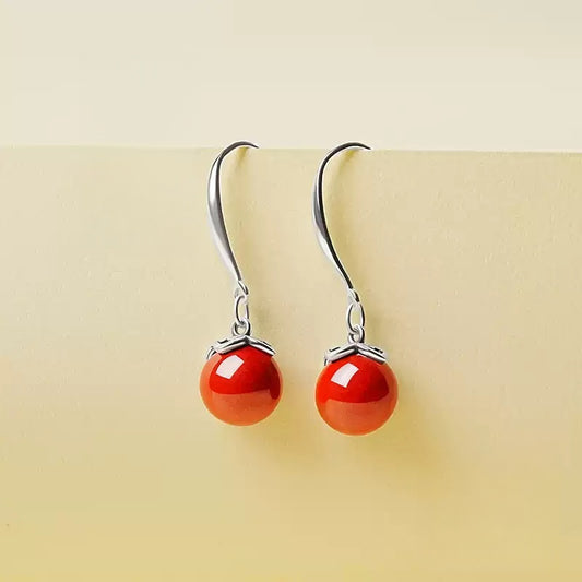 Silver Flower Earrings - Amplify Your Luck