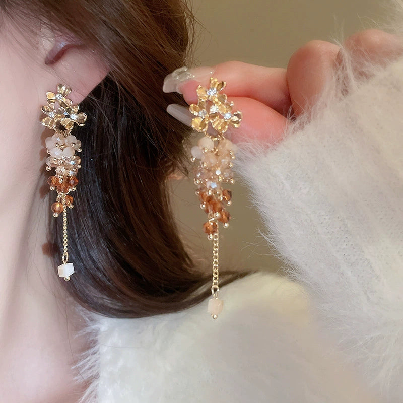 Crystal-style earring design 13