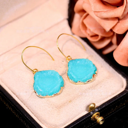 Large Sapphire earrings