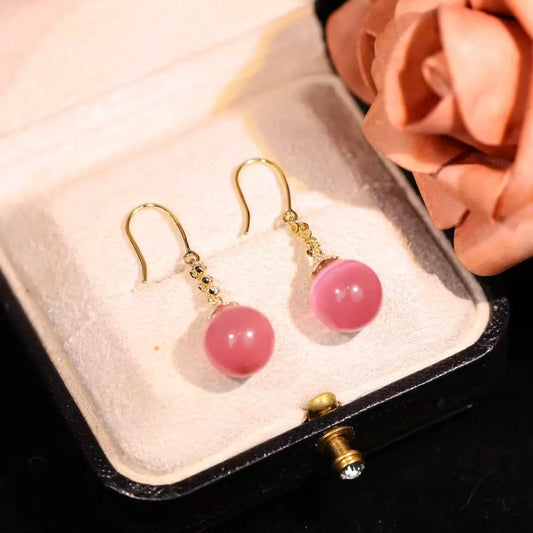 Pink Pearl earrings