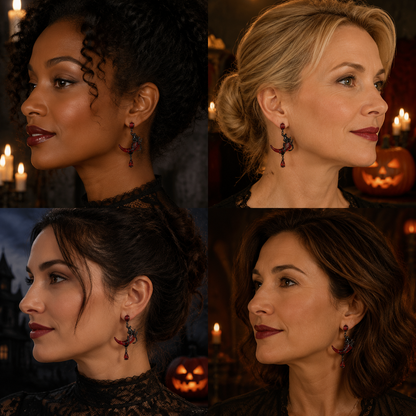 Scarlet Moon-Halloween Earring Style 4