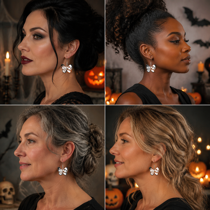 Mysterious Metal Butterfly-Halloween Earring Style 18