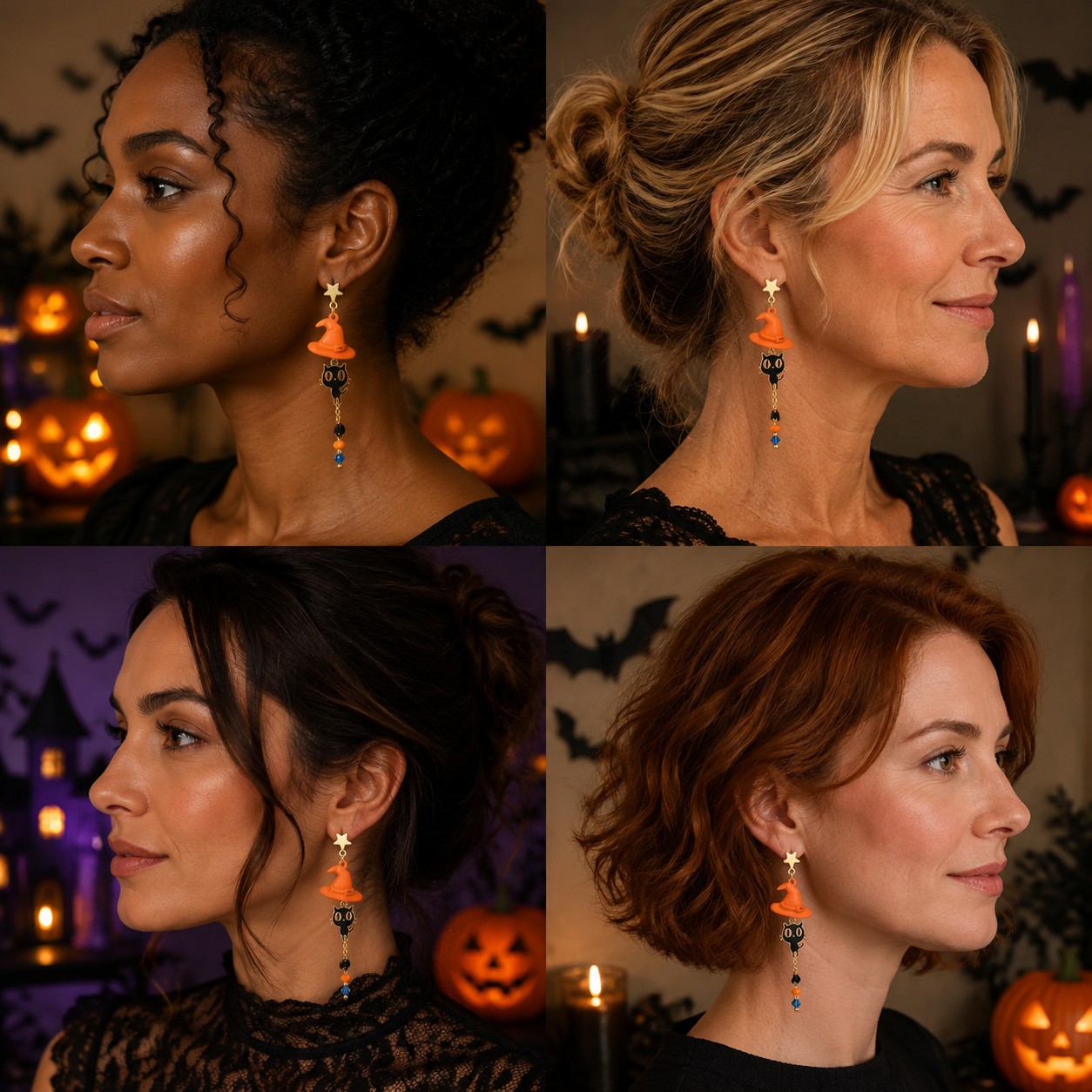 Halloween designs in various styles
