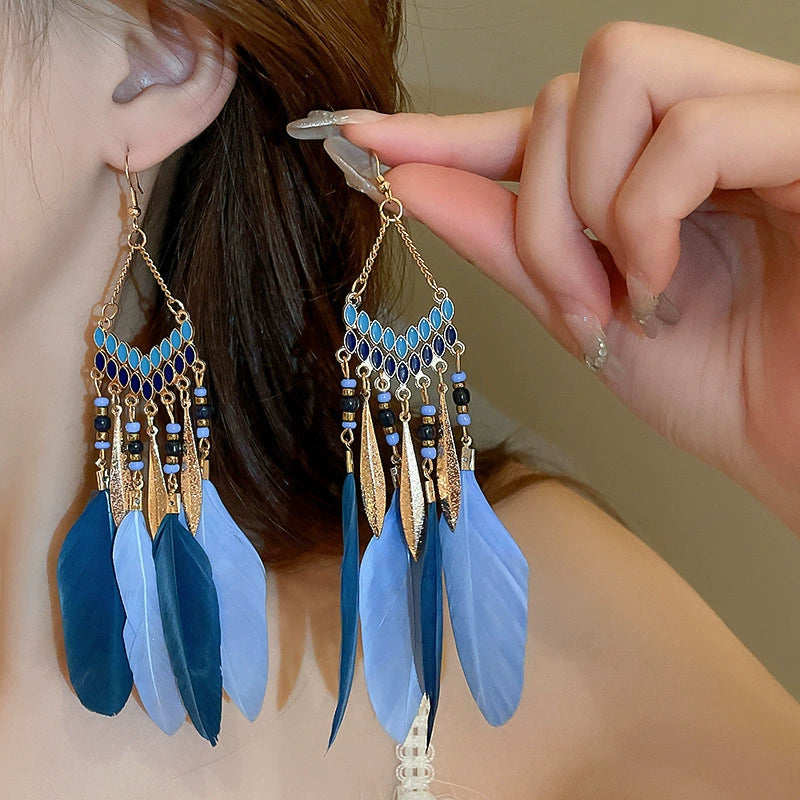 Retro style earring design 10