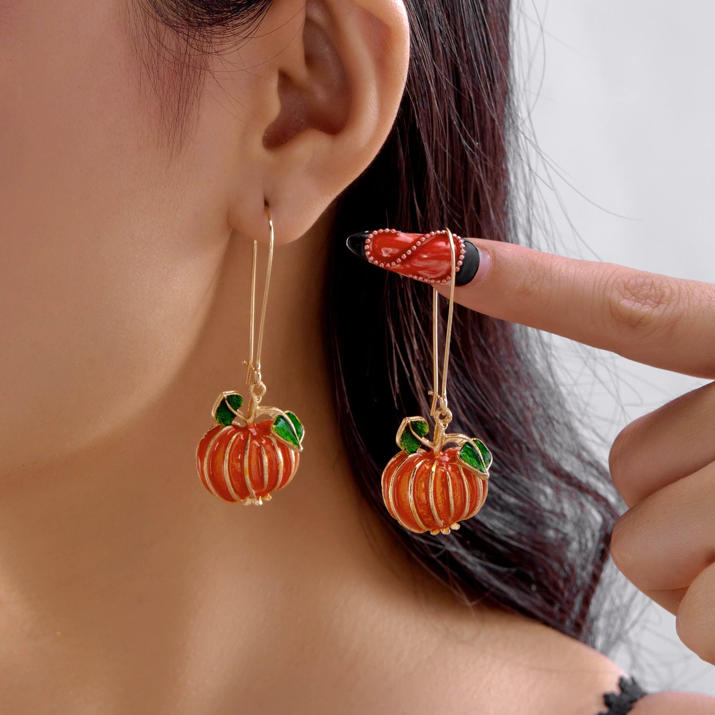 Evil Pumpkin-Halloween Earring Style 17