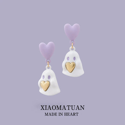 Cute Ghost-Halloween Earring Style 12