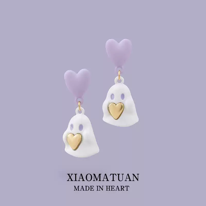 Cute Ghost-Halloween Earring Style 12