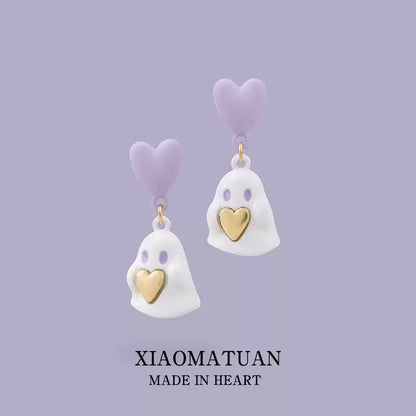 Cute Ghost-Halloween Earring Style 12