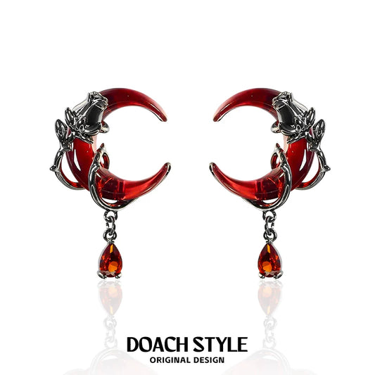 Scarlet Moon-Halloween Earring Style 4