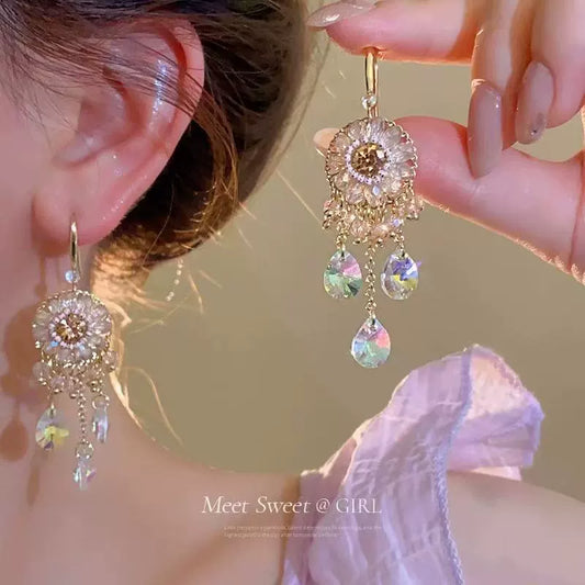 Crystal-style earring design 8