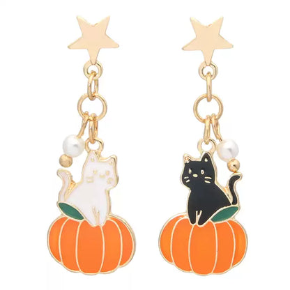 Star Cat-Halloween Earring Style 9