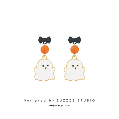 Super cute ghost-Halloween Earring Style 2