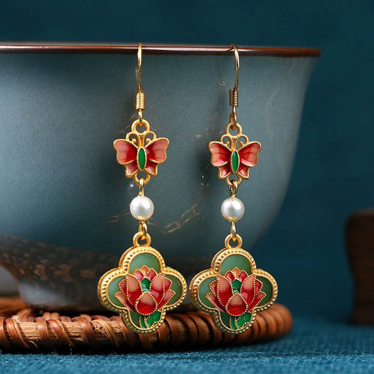 Unique Cultural Earring Design 7