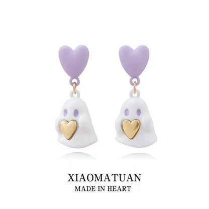 Cute Ghost-Halloween Earring Style 12