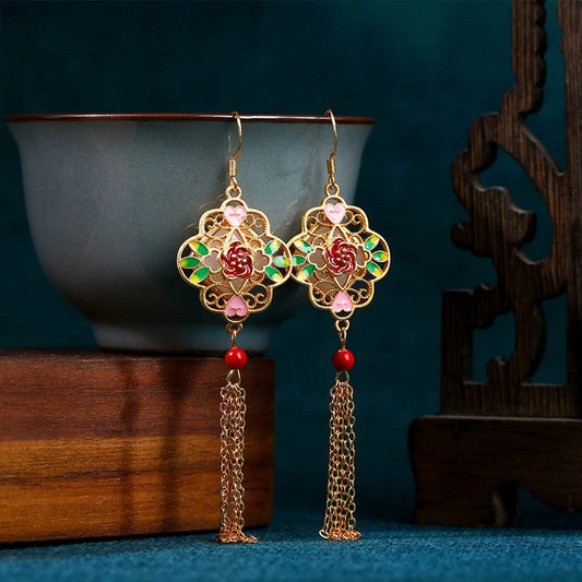 Unique Cultural Earring Design 13