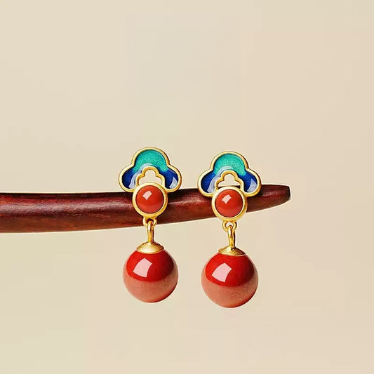 Beautifully handcrafted design Earrings  - Love Attractor