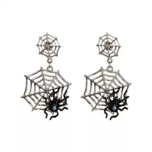 Metal Spider-Halloween Earring Style 7