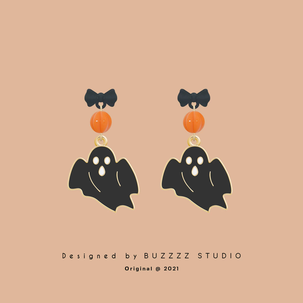 Super cute ghost-Halloween Earring Style 2
