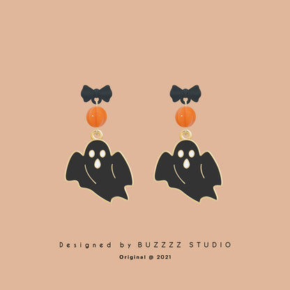 Super cute ghost-Halloween Earring Style 2