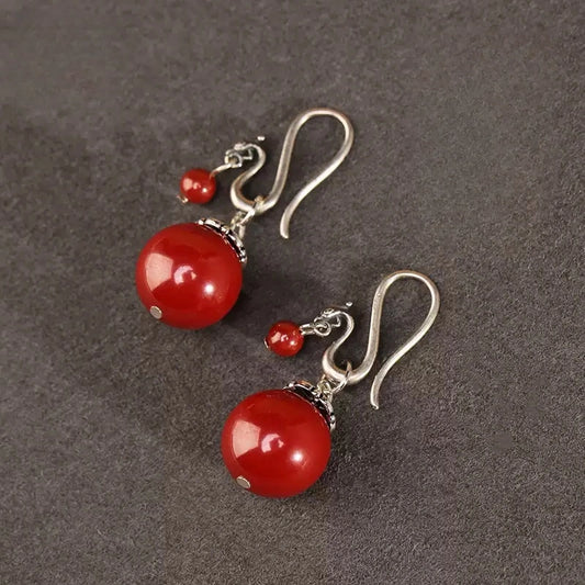 Snake-shaped high-end design Earrings -  Wellness Blessing