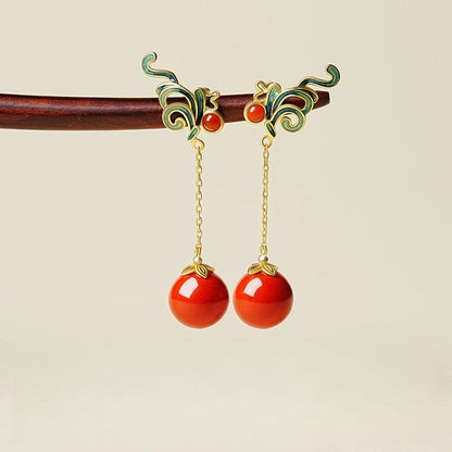 Exquisite long pendant Earrings - Boost Your Fortune