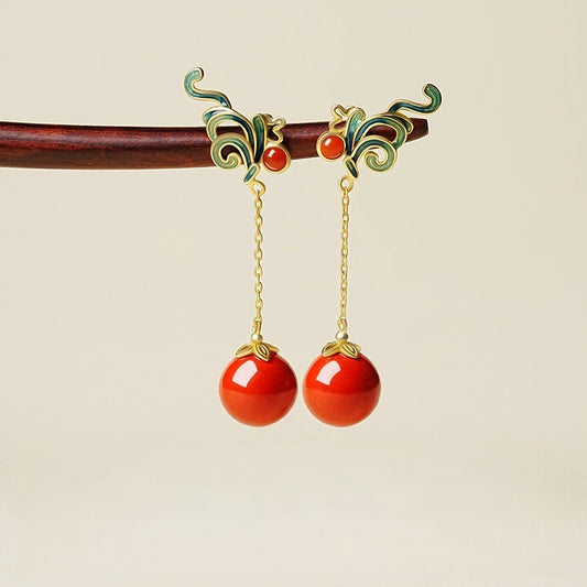 Exquisite long pendant Earrings - Boost Your Fortune