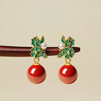 China's top designer designs green leaves Earrings  - Love Attractor