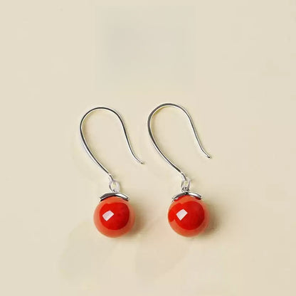 Silver Flower Earrings - Amplify Your Luck