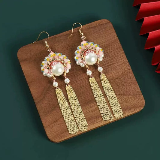Chinese style design earrings