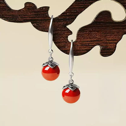 Silver Flower Earrings - Amplify Your Luck