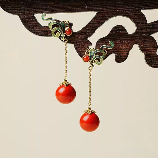 Exquisite long pendant Earrings - Boost Your Fortune
