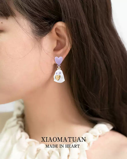 Cute Ghost-Halloween Earring Style 12