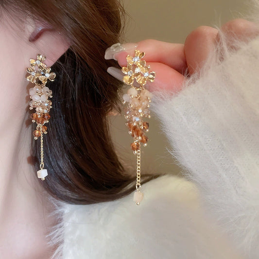 Crystal-style earring design 13