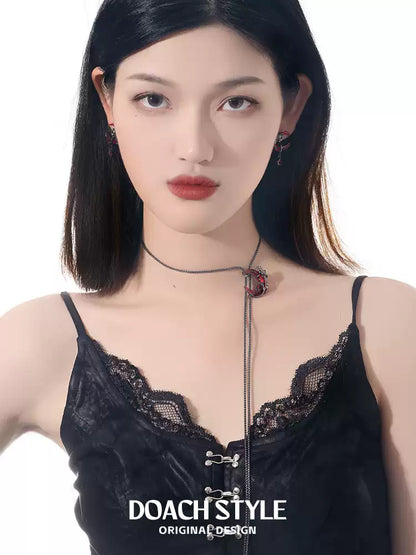 Scarlet Moon-Halloween Earring Style 4