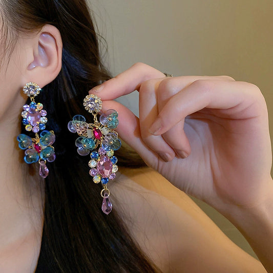Crystal-style earring design 14