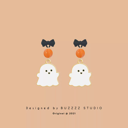 Super cute ghost-Halloween Earring Style 2
