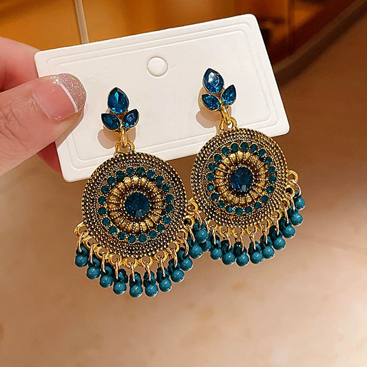 Retro style earring design 17