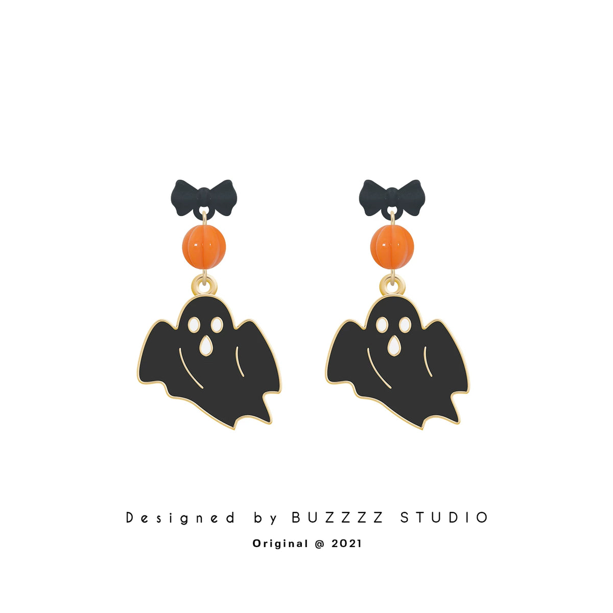 Super cute ghost-Halloween Earring Style 2