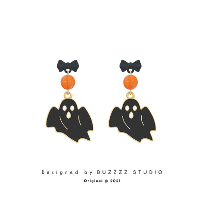 Super cute ghost-Halloween Earring Style 2
