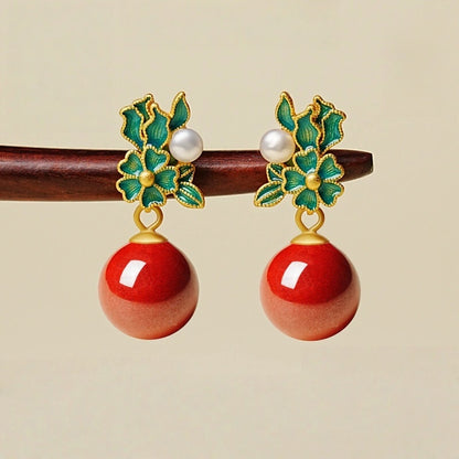 China's top designer designs green leaves Earrings  - Love Attractor