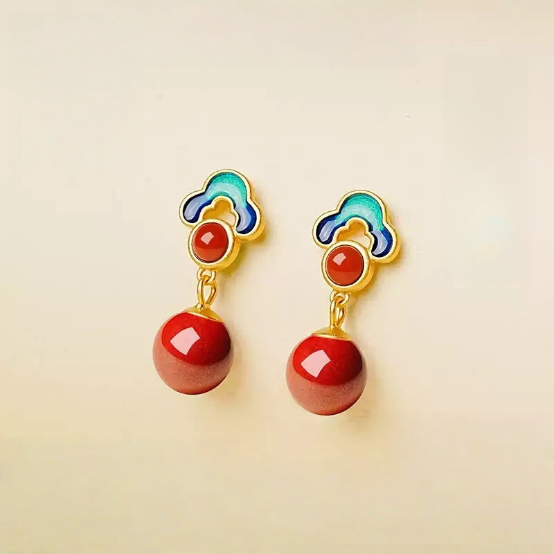 Beautifully handcrafted design Earrings  - Love Attractor