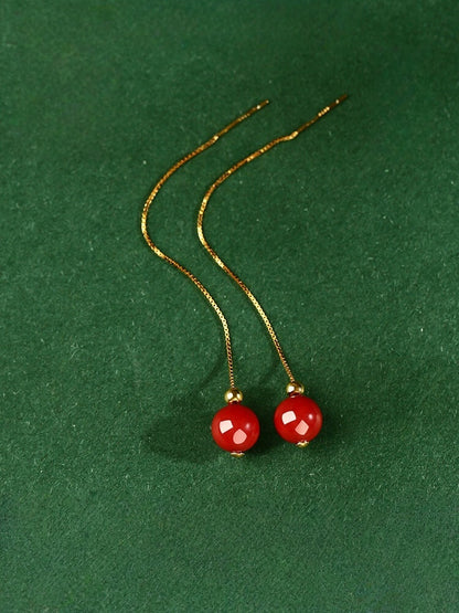 Long pendant Earrings - Feng Shui Metaphysics