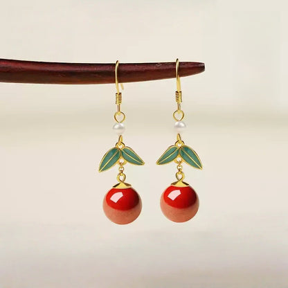 High-end designer designs green leaves Earrings  - Love Attractor