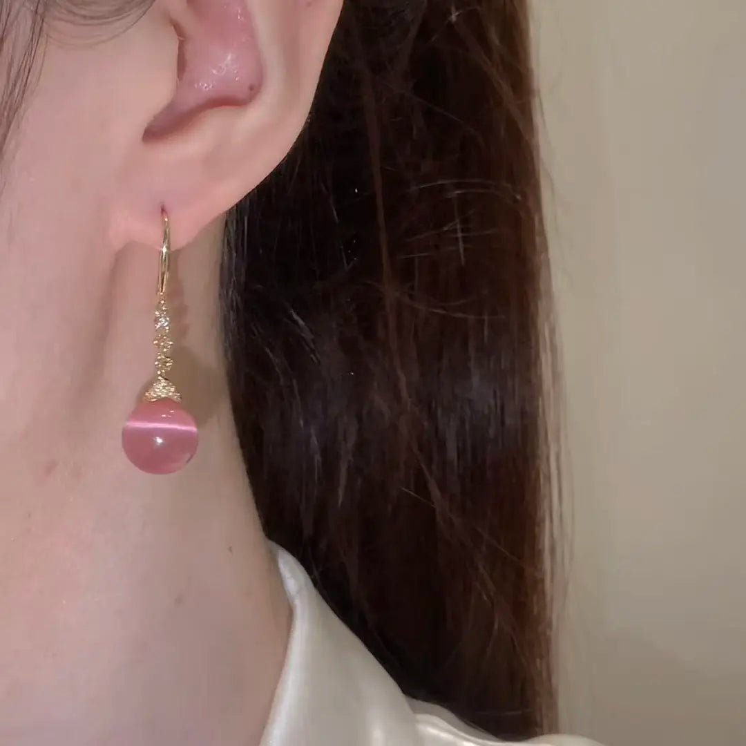 Pink Pearl earrings