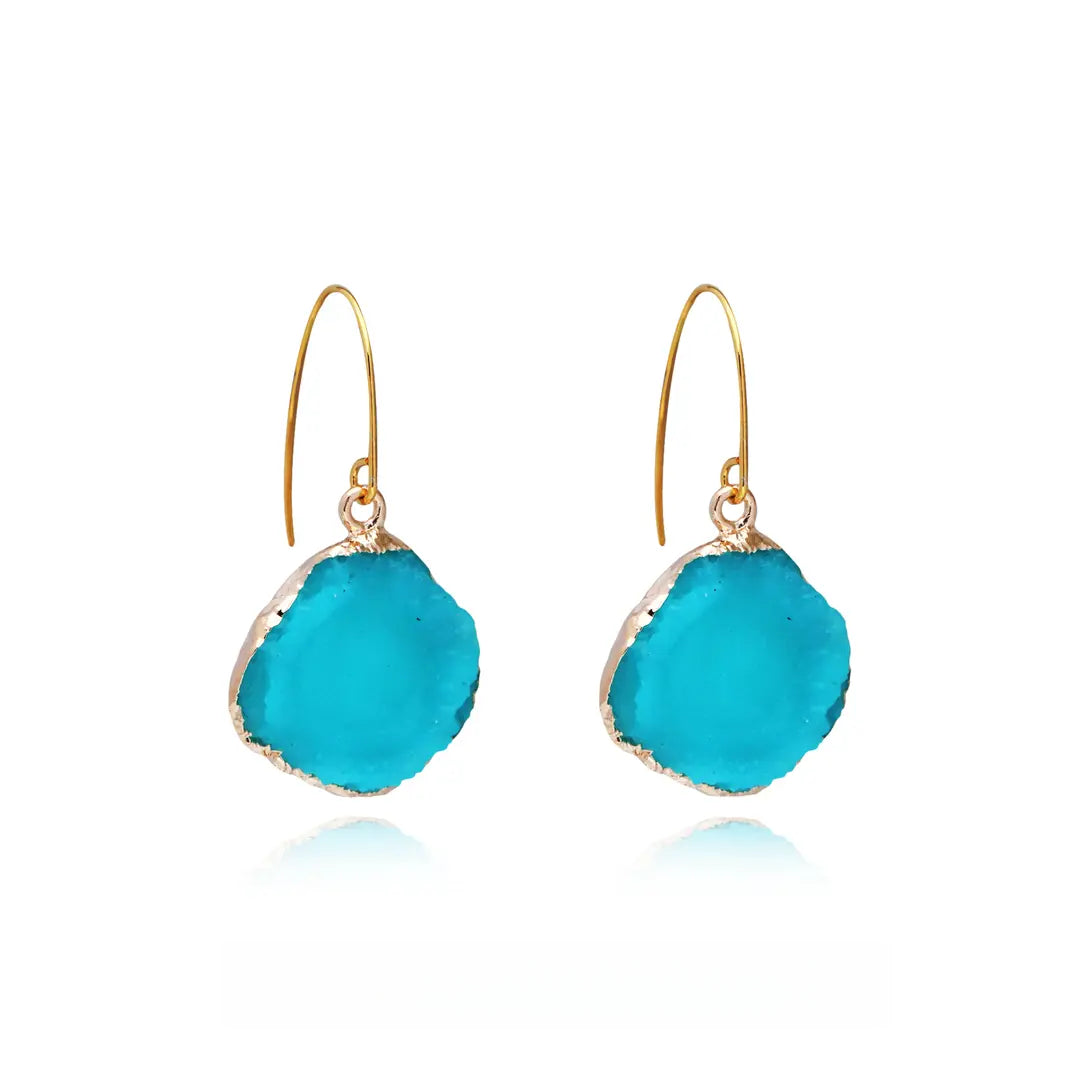 Large Sapphire earrings