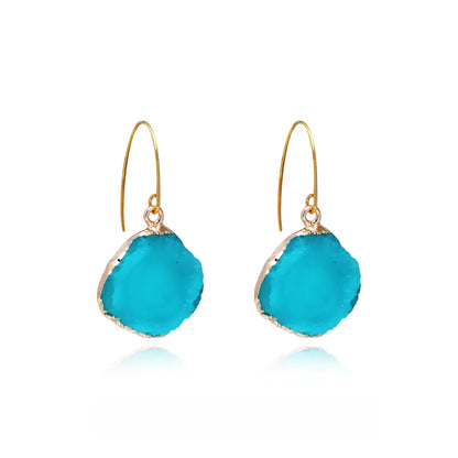 Large Sapphire earrings